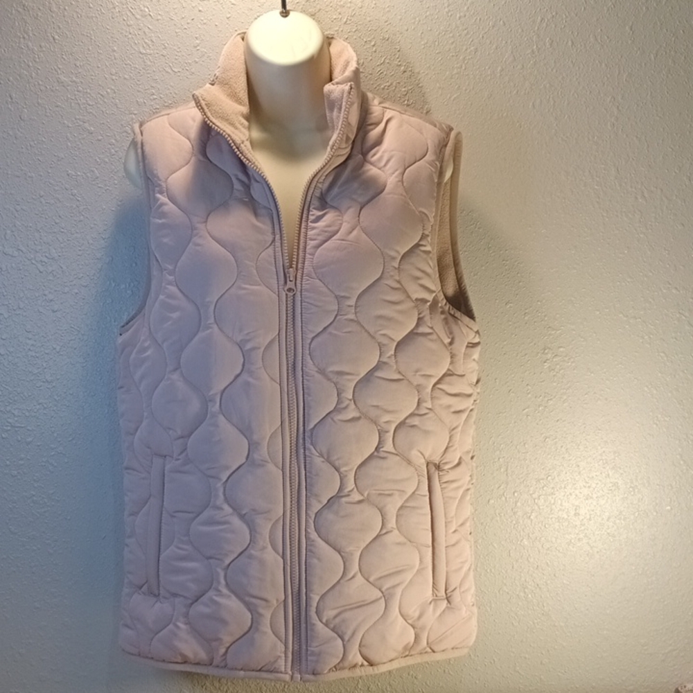 Goodfellow & Co Women's Quilted Vest - Light Pink